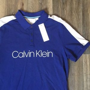 New - Large New Calvin Klein polo